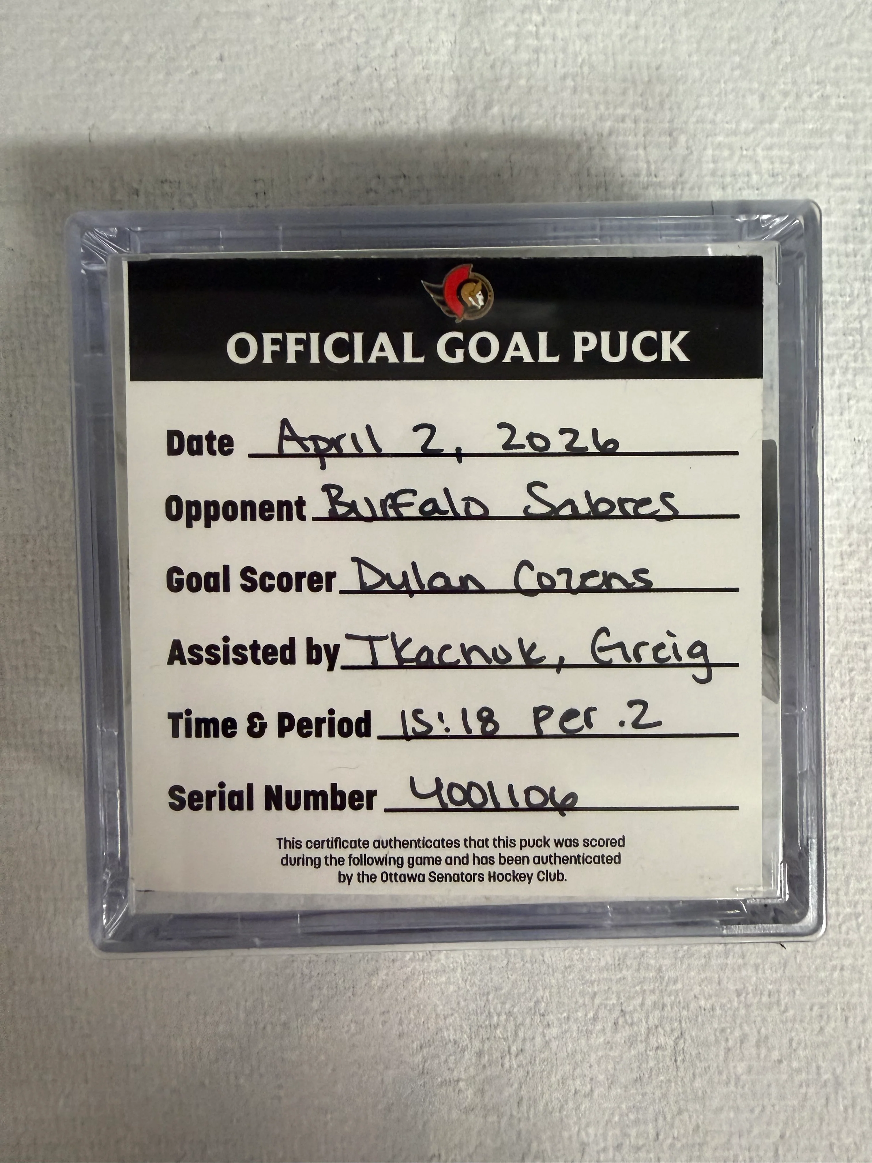 Apr 2 Dylan Cozens