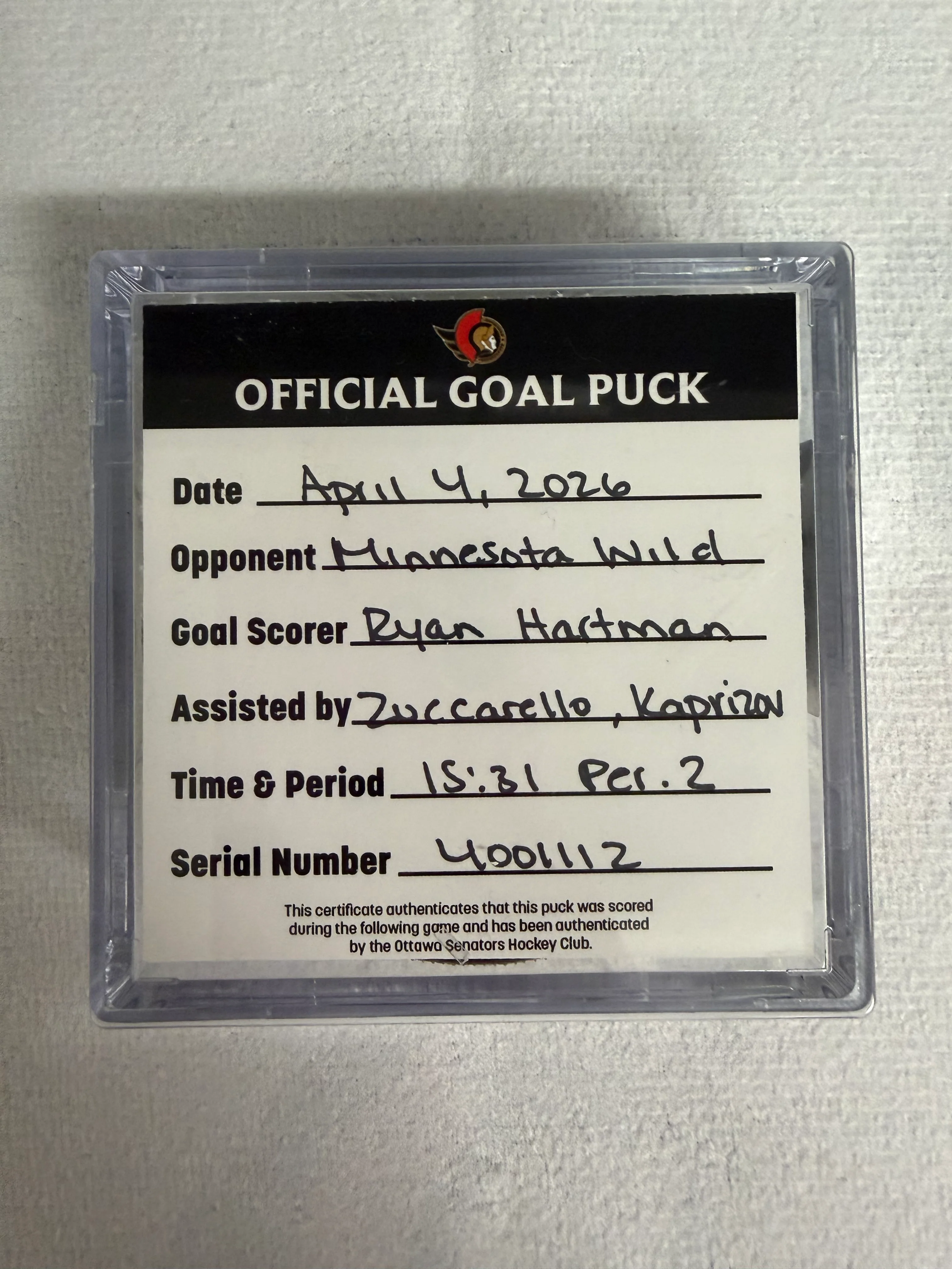 Apr 4 Ryan Hartman