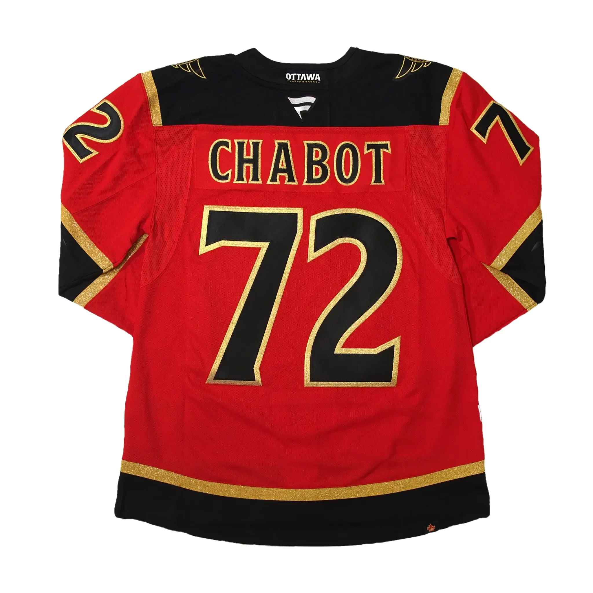 CHABOT OTTAWA SENATORS PREMIUM FANATICS ALTERNATE JERSEY