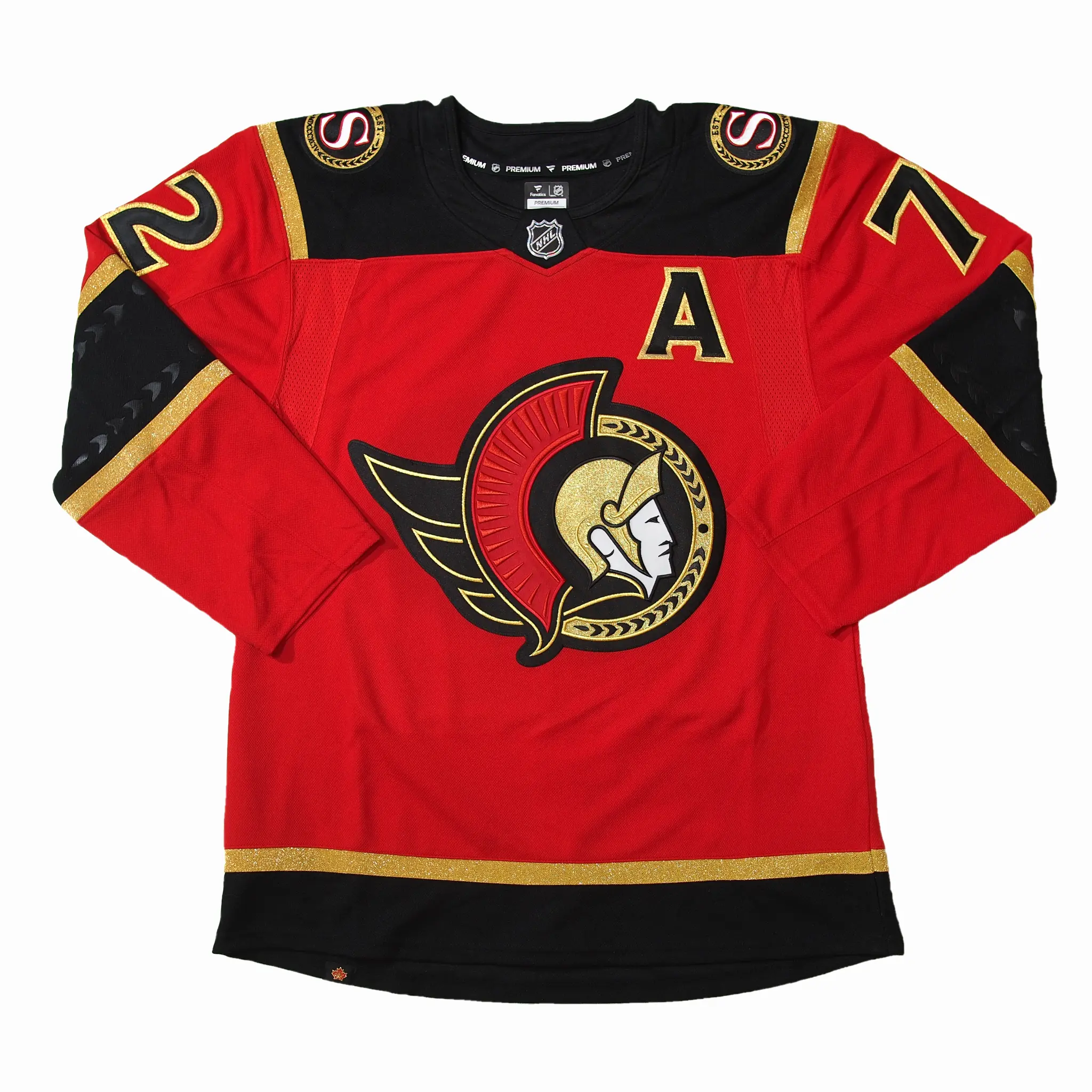 CHABOT OTTAWA SENATORS PREMIUM FANATICS ALTERNATE JERSEY - Image 2