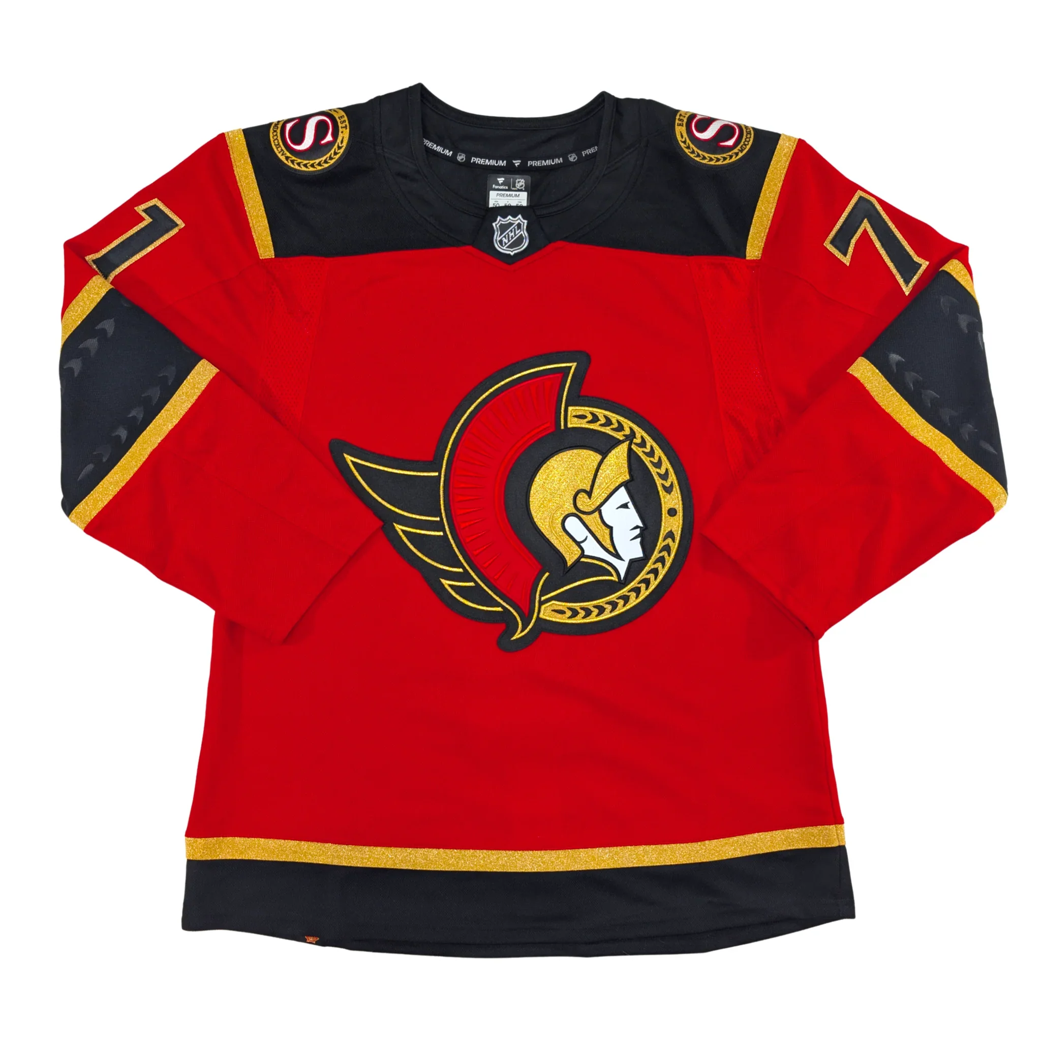 GREIG OTTAWA SENATORS PREMIUM FANATICS ALTERNATE JERSEY - Image 2