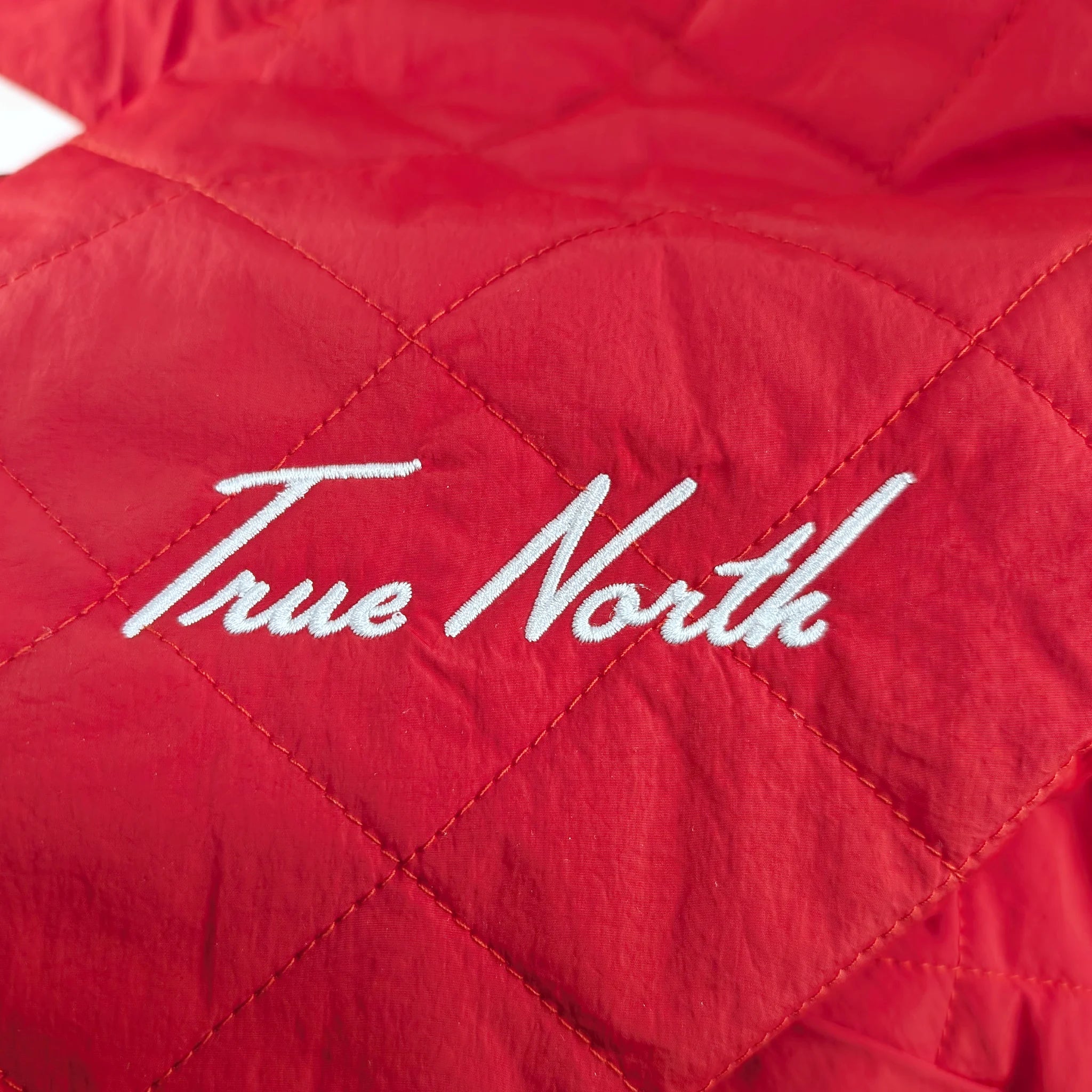 HOCKEY CANADA RED QUILTED PUFFER JACKET - Image 4