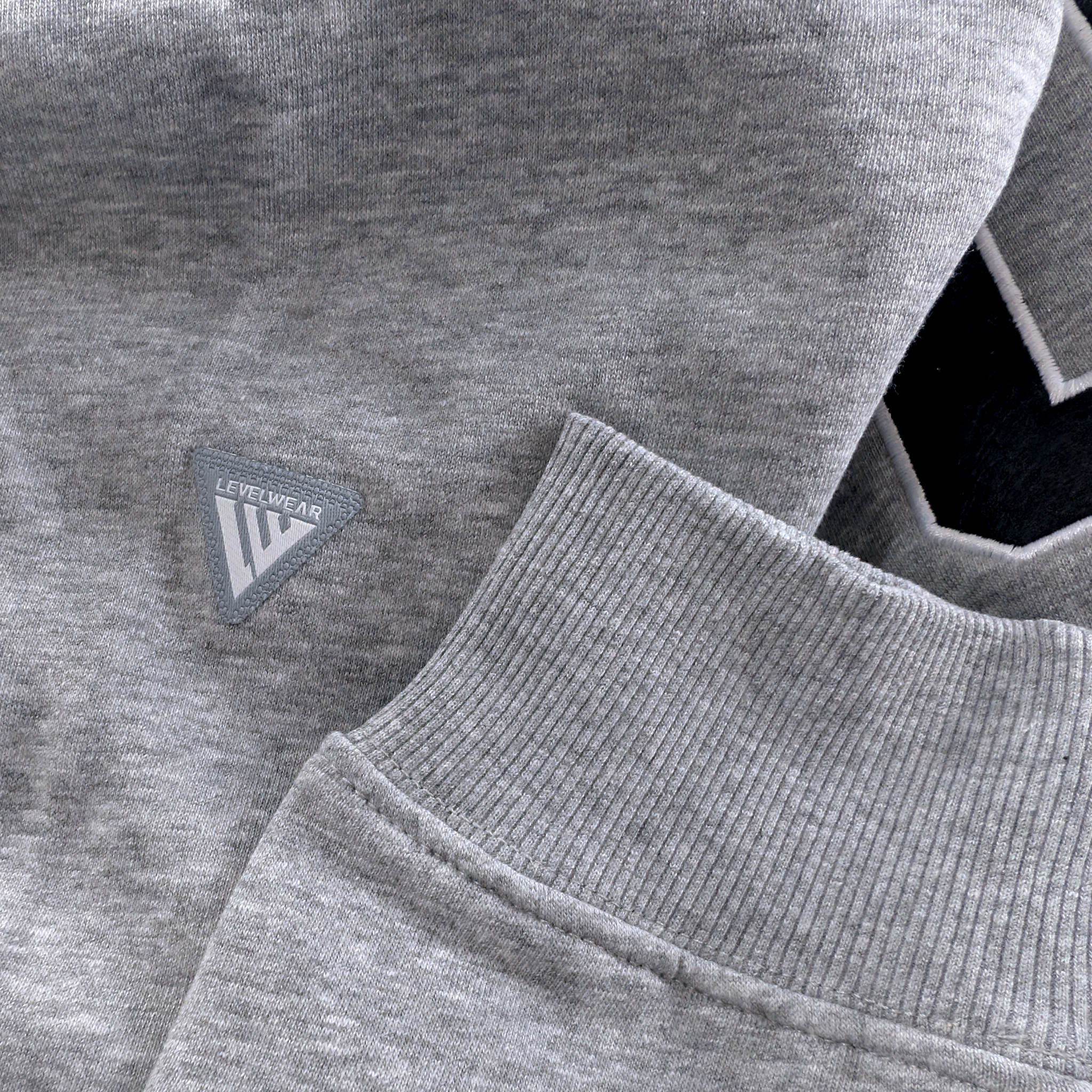 Ottawa Black Bears Grey Crew Sweater - Image 3