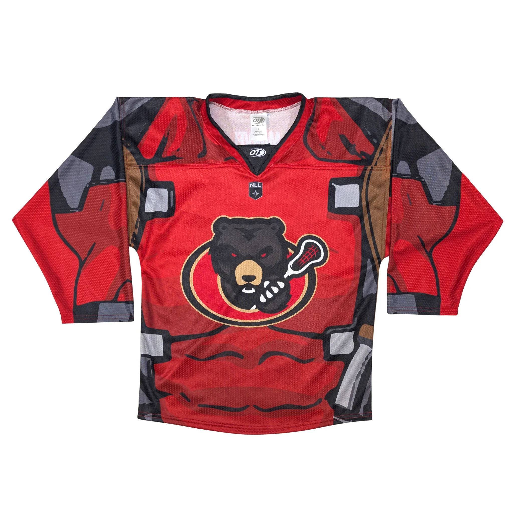 OTTAWA BLACK BEARS JERSEY DEADPOOL COLLAB