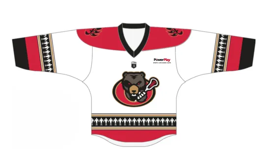 Official Ottawa Black Bears On Field Away Jersey - Image 3