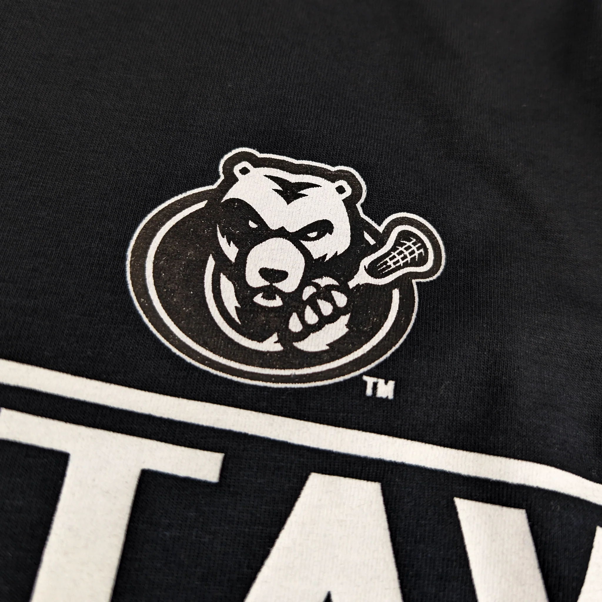 OTTAWA BLACK BEARS RICHMOND BLACK AND WHITE TEE - Image 3