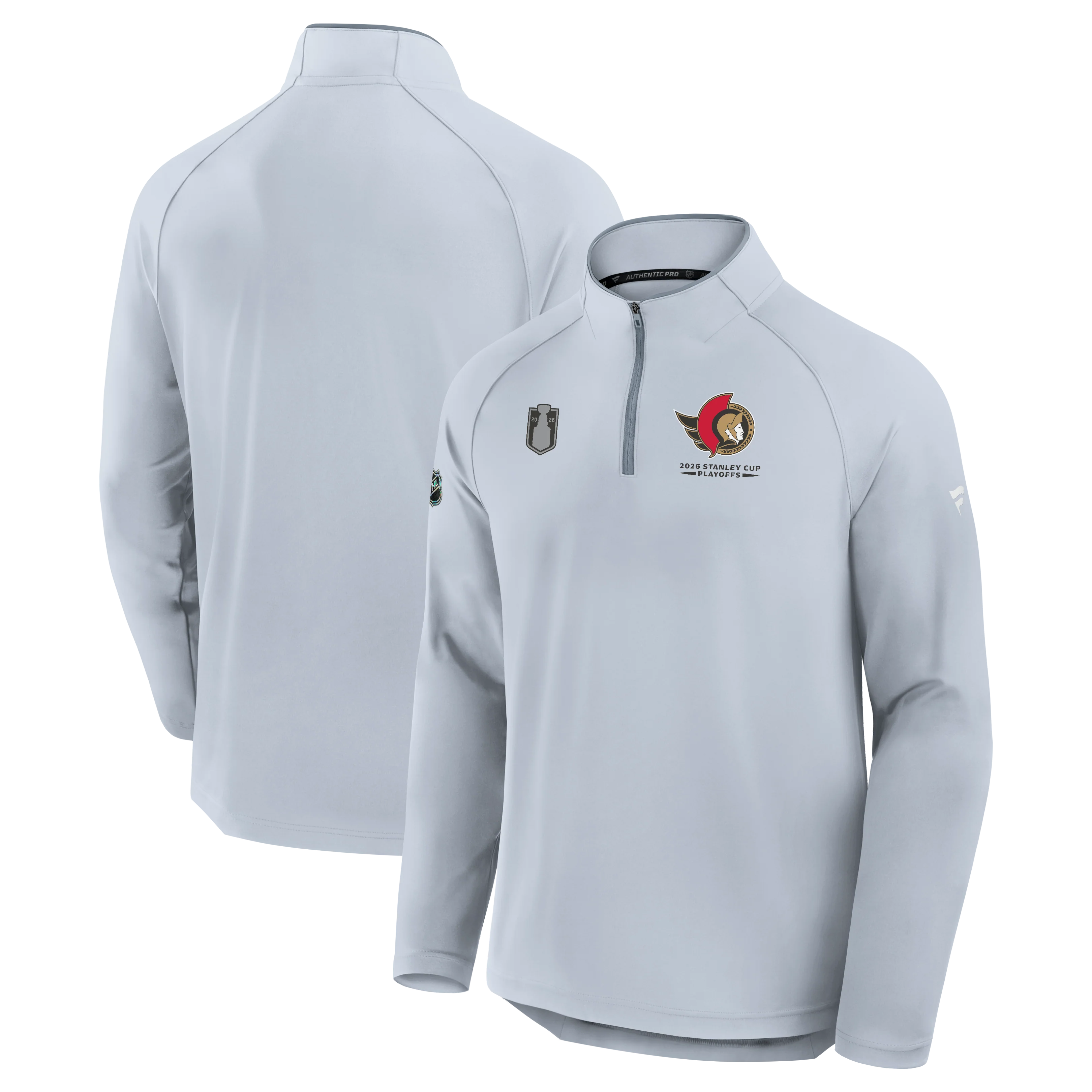 OTTAWA SENATORS 2026 STANLEY CUP PLAYOFFS 1/4 ZIP - Image 3