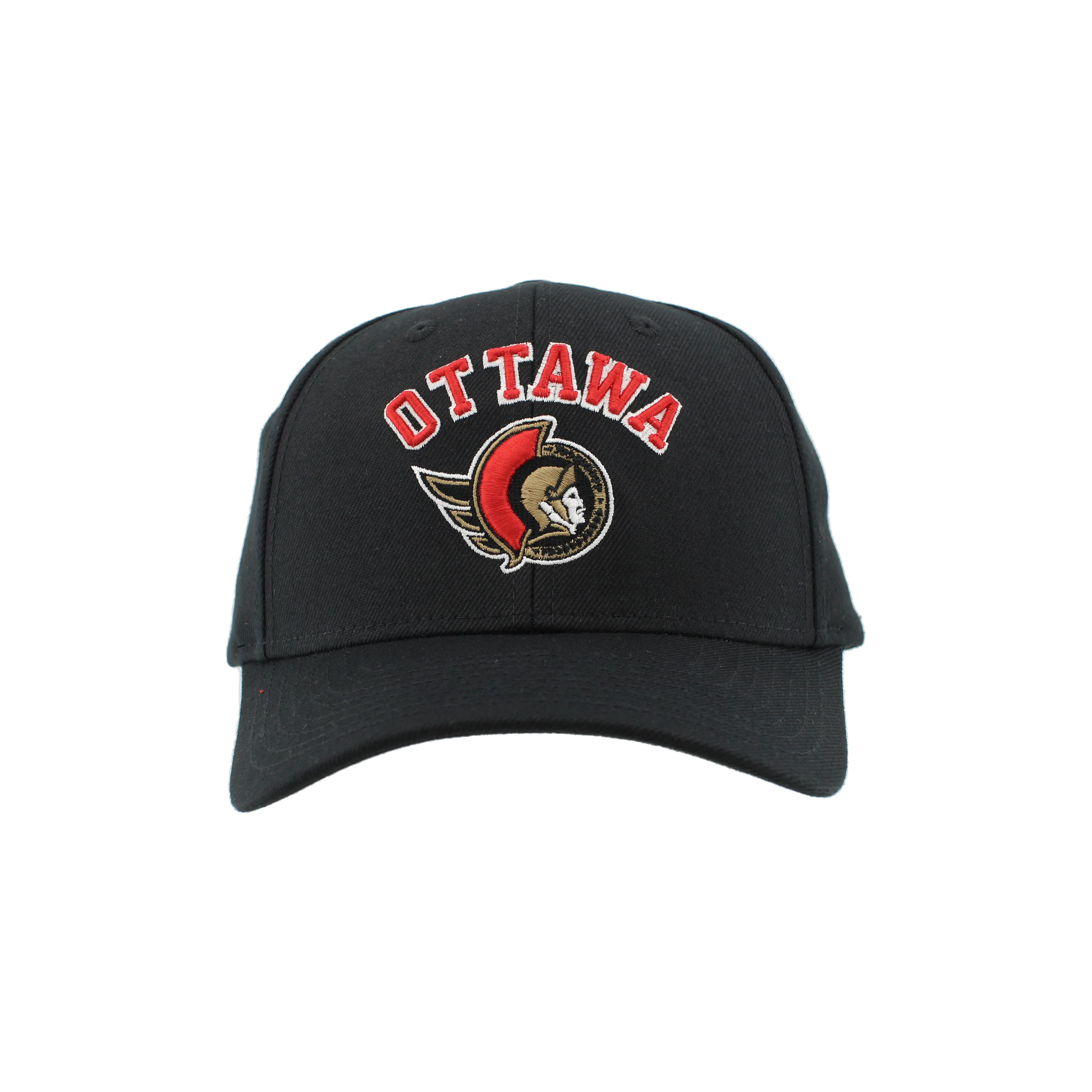 OTTAWA SENATORS ASSIST BLACK ADJUSTABLE CAP - Image 3