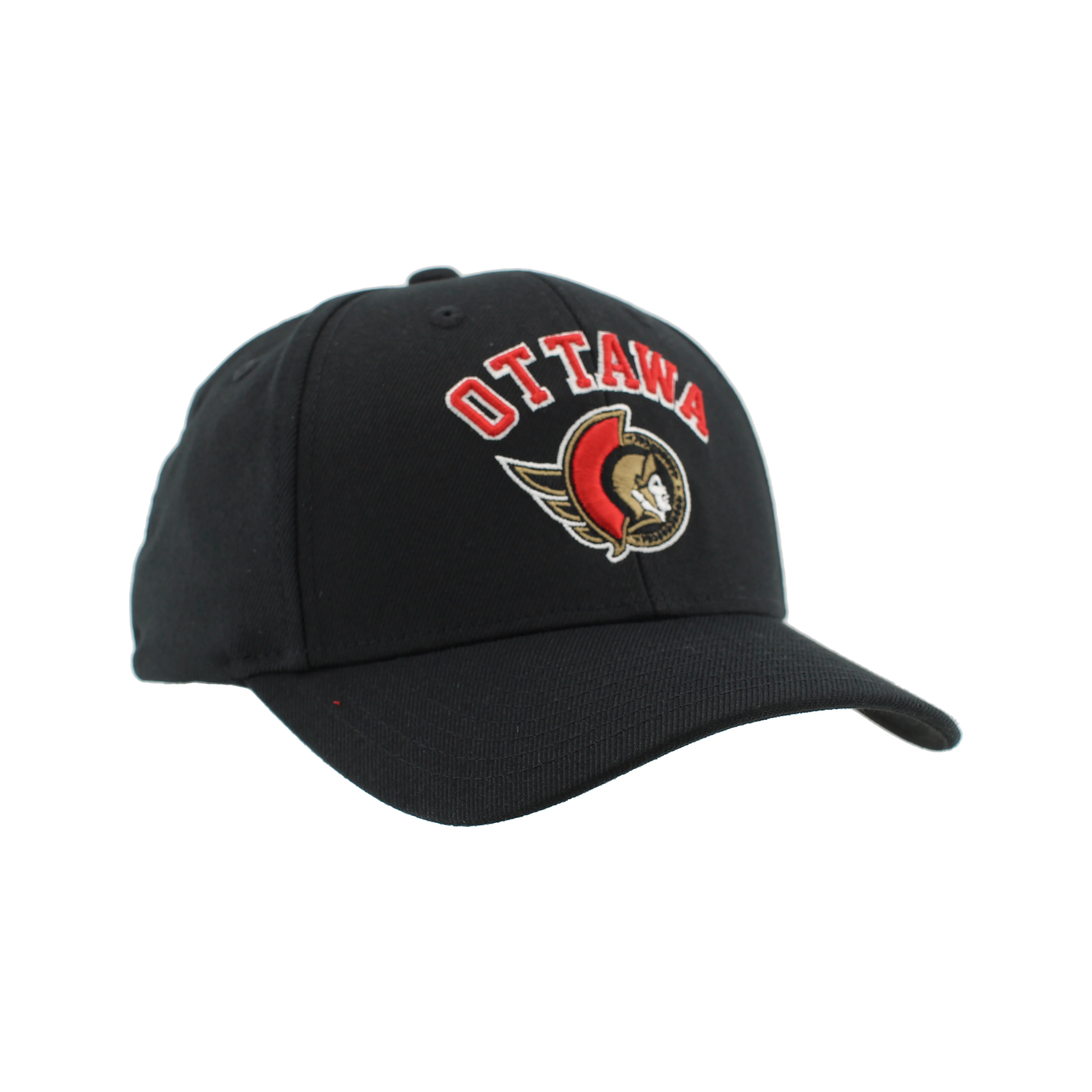 OTTAWA SENATORS ASSIST BLACK ADJUSTABLE CAP - Image 4