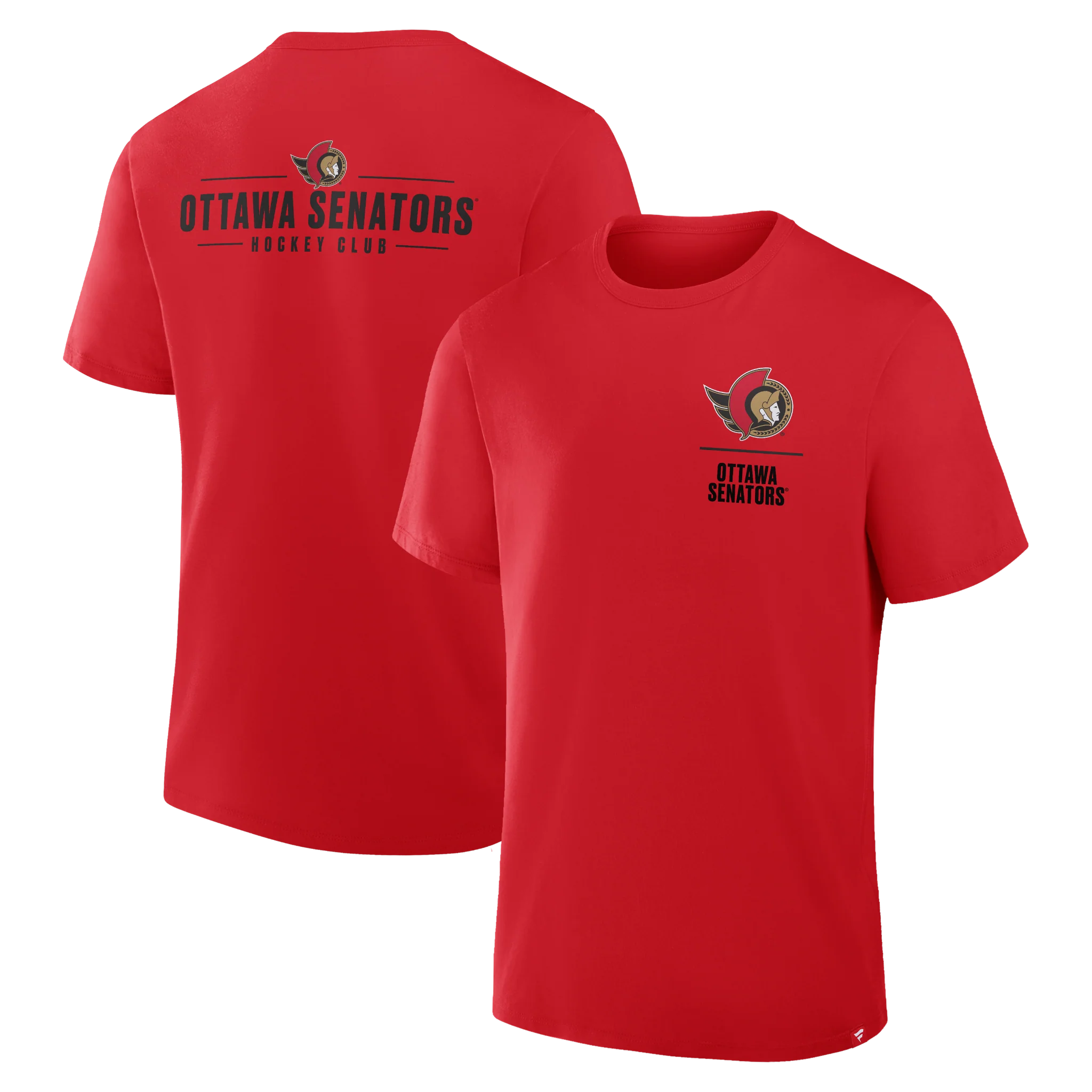 OTTAWA SENATORS FANATICS CRASH LEGACY RED TEE - Image 3