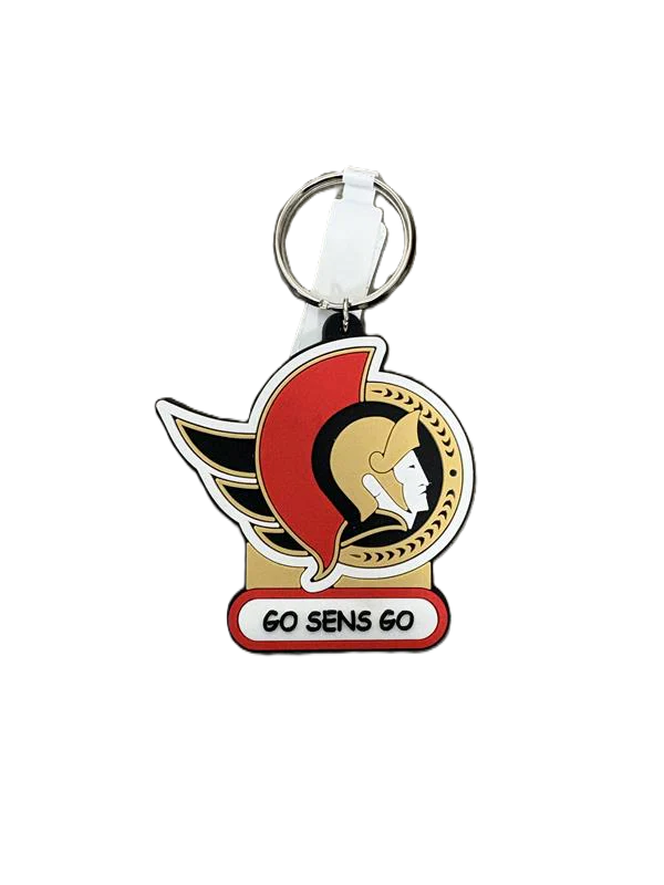 OTTAWA SENATORS GO SENS GO KEYCHAIN