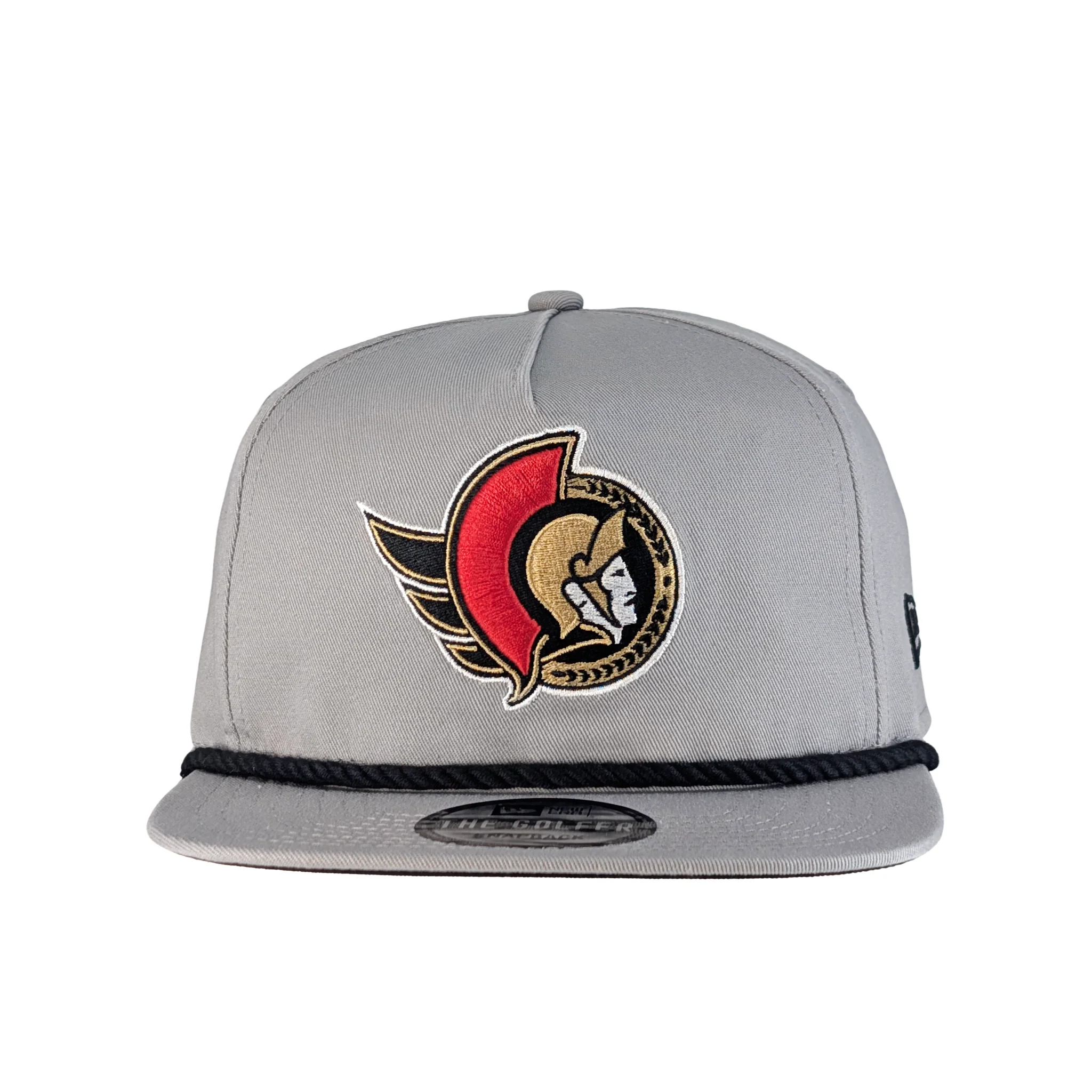 OTTAWA SENATORS GOLFER FULL COLOUR LOGO GREY ADJUSTABLE CAP - Image 3