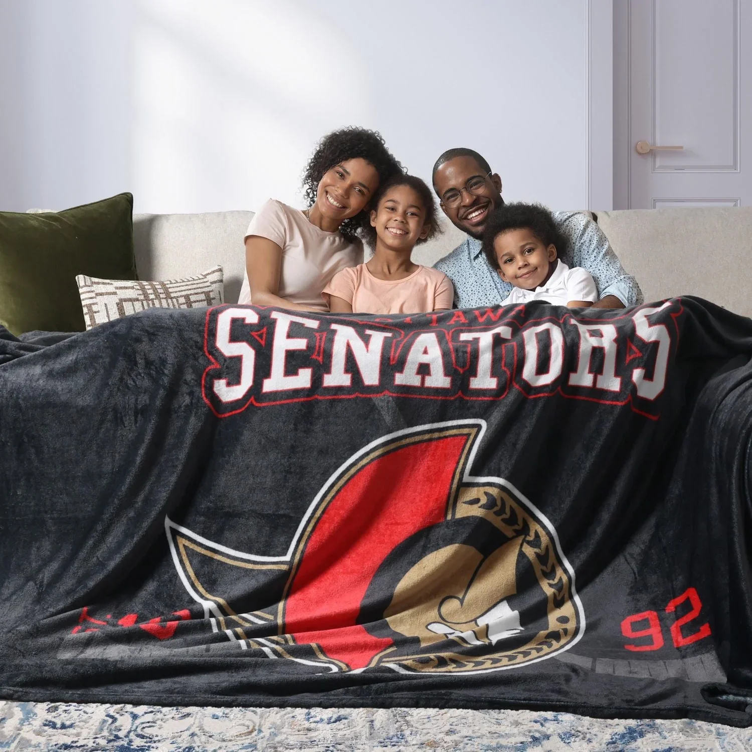 OTTAWA SENATORS JUMBO BLANKET - Image 2