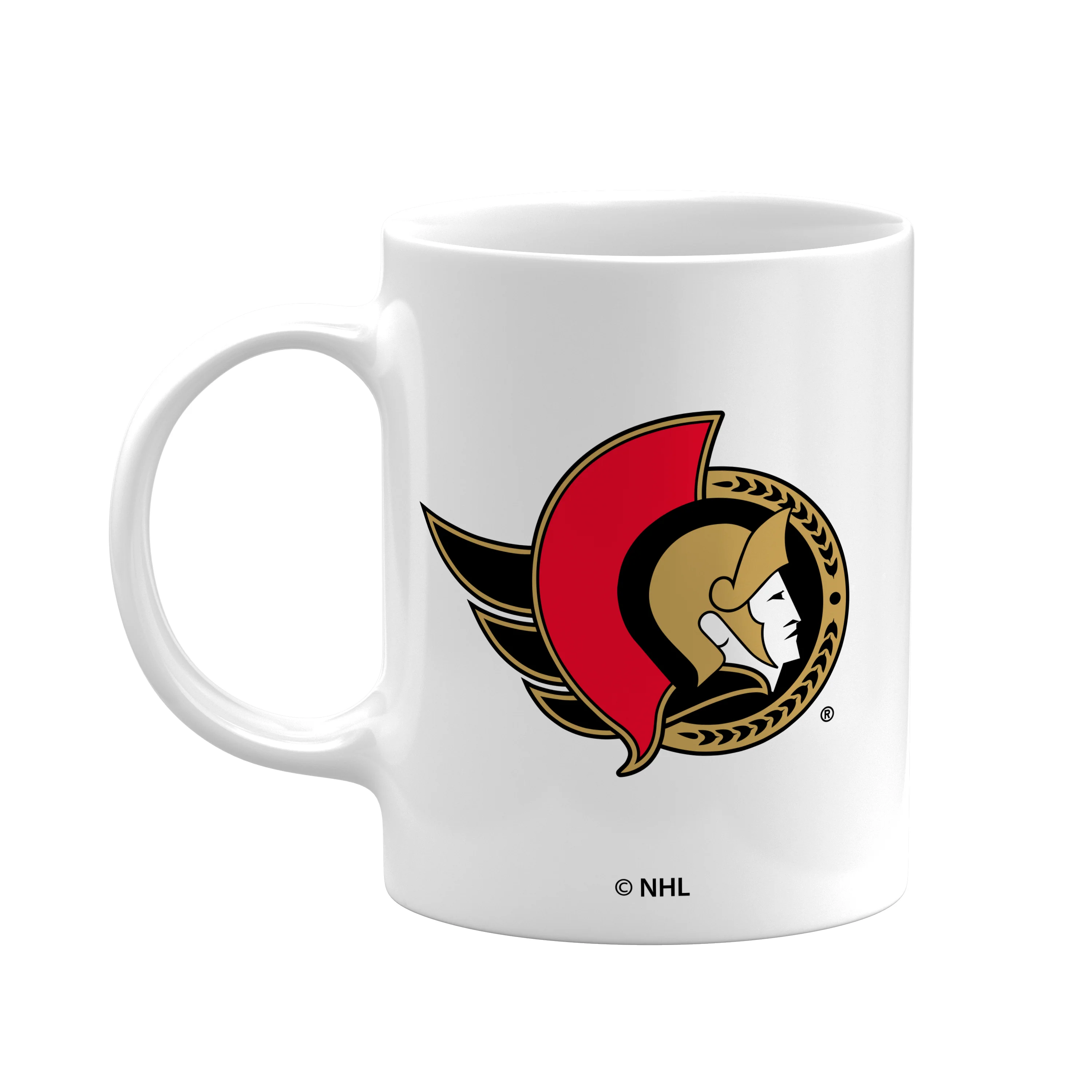 OTTAWA SENATORS LOGO CERAMIC MUG 11 OZ
