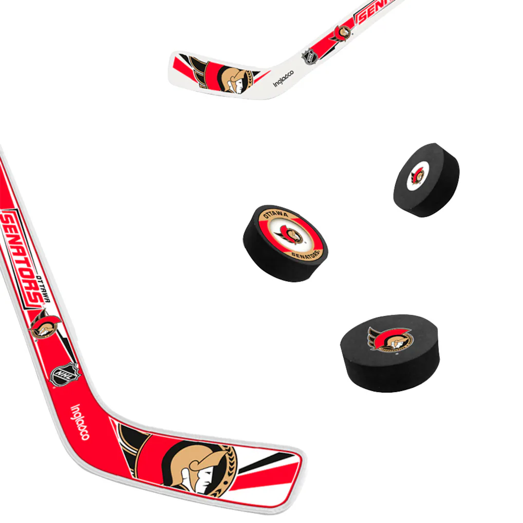 OTTAWA SENATORS MINI STICKS AND PUCKS - Image 2