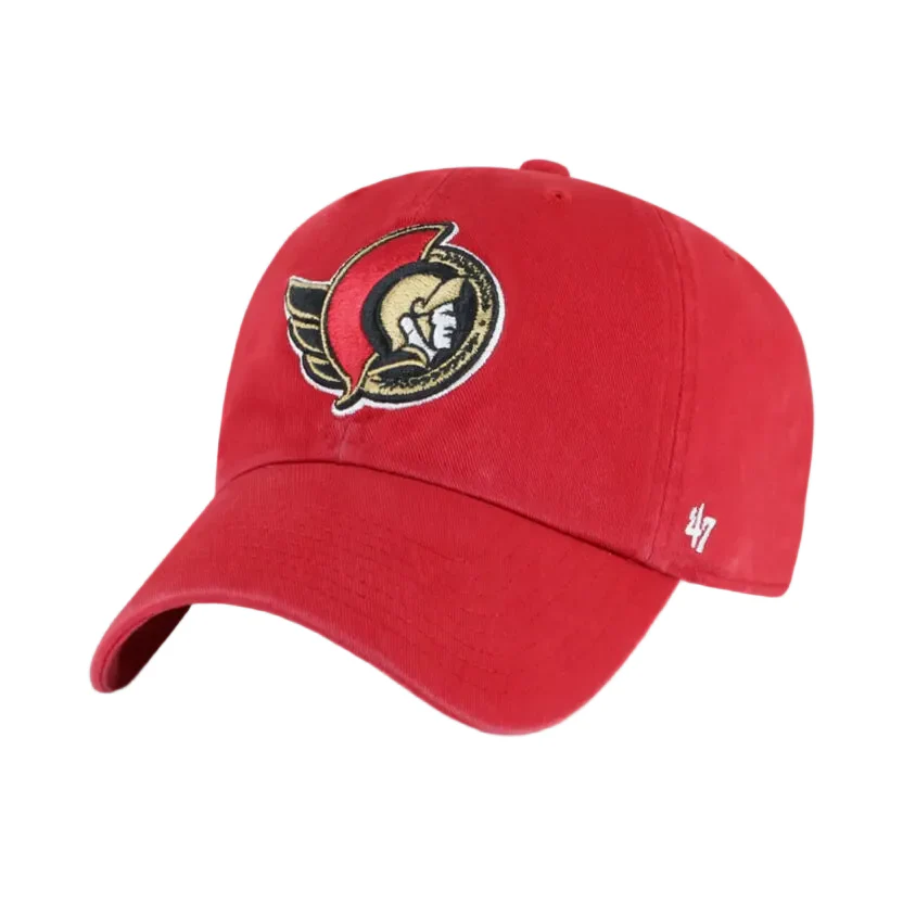 Ottawa Senators Red Clean Up Cap