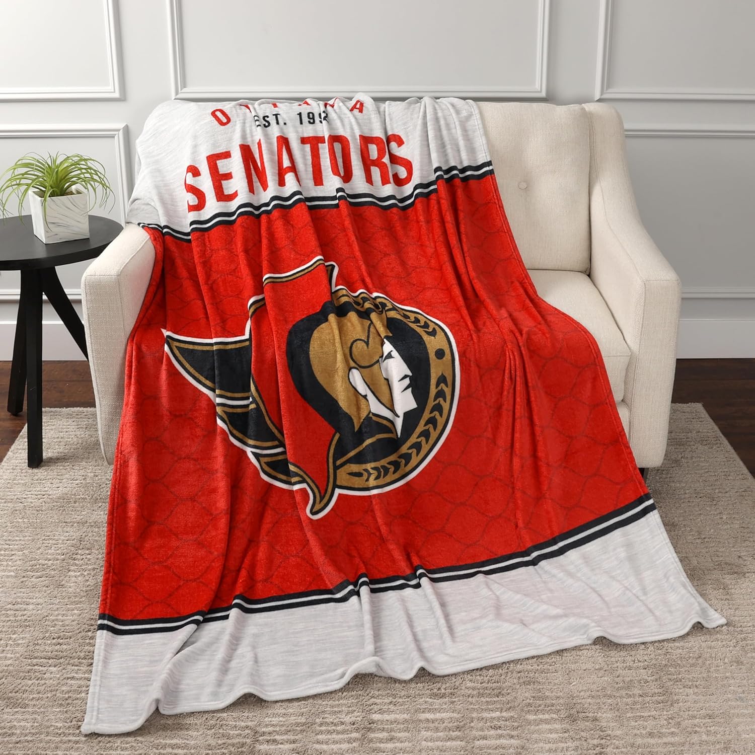OTTAWA SENATORS RED JUMBO BLANKET - Image 2