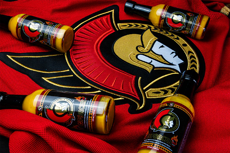 OTTAWA SENATORS THE ENFORCER HOT SAUCE - Image 2