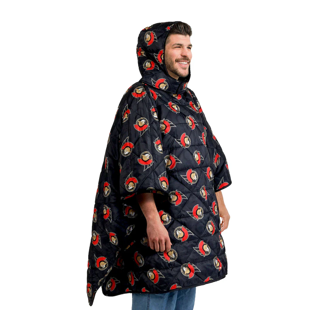 OTTAWA SENATORS WEARABLE BLANKET AND CARRY SACK - Image 2