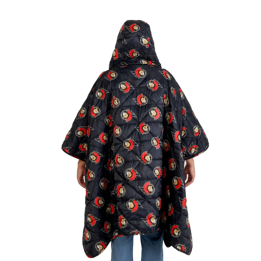 OTTAWA SENATORS WEARABLE BLANKET AND CARRY SACK - Image 6