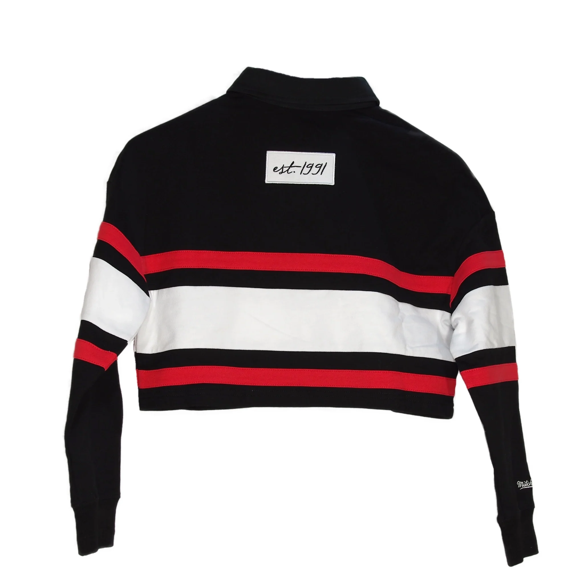 Ottawa Senators Youth Girls French Terry Rugby Polo - Image 2