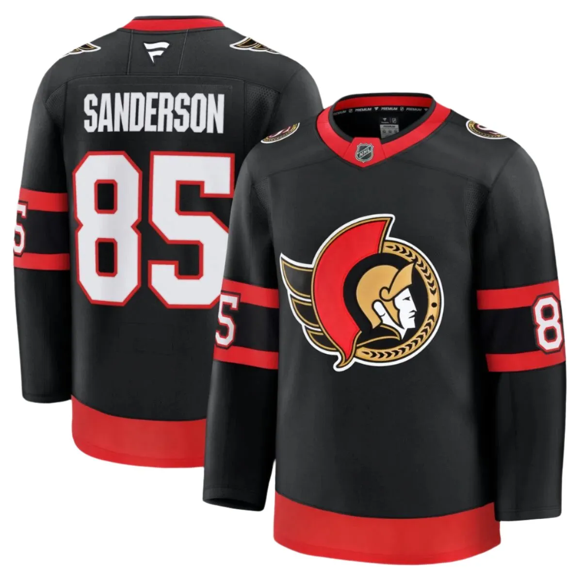 Sanderson OTTAWA SENATORS Premium Fanatics Home Jersey - Image 3