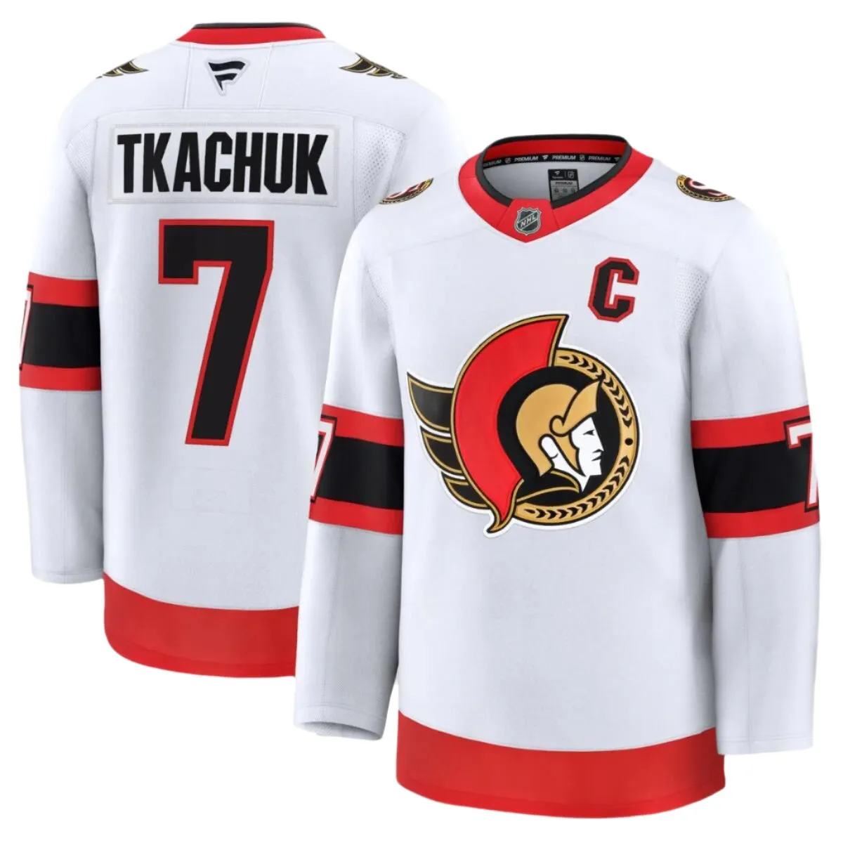 Tkachuk OTTAWA SENATORS Premium Fanatics Away Jersey - Image 3