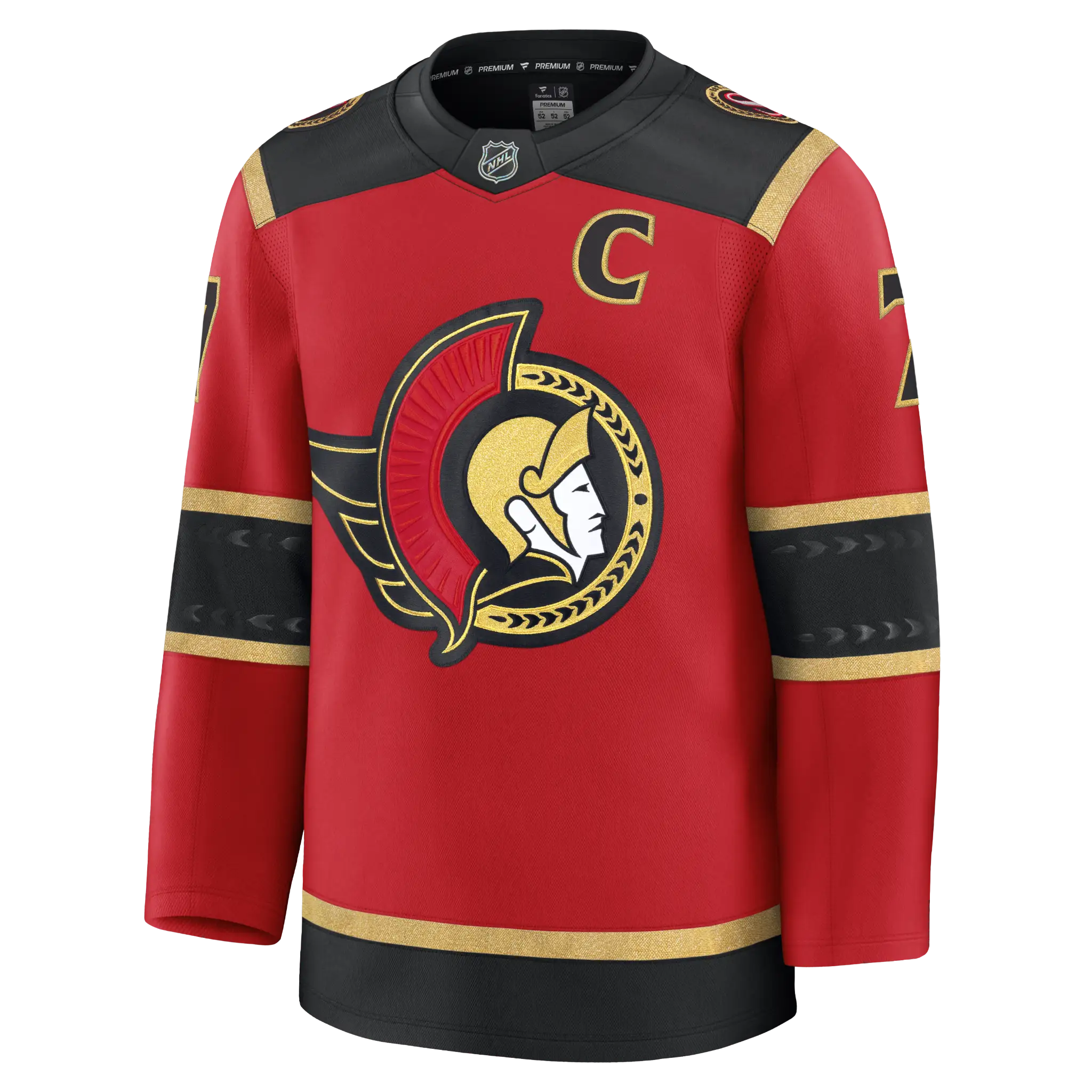 TKACHUK OTTAWA SENATORS PREMIUM FANATICS ALTERNATE JERSEY - Image 3