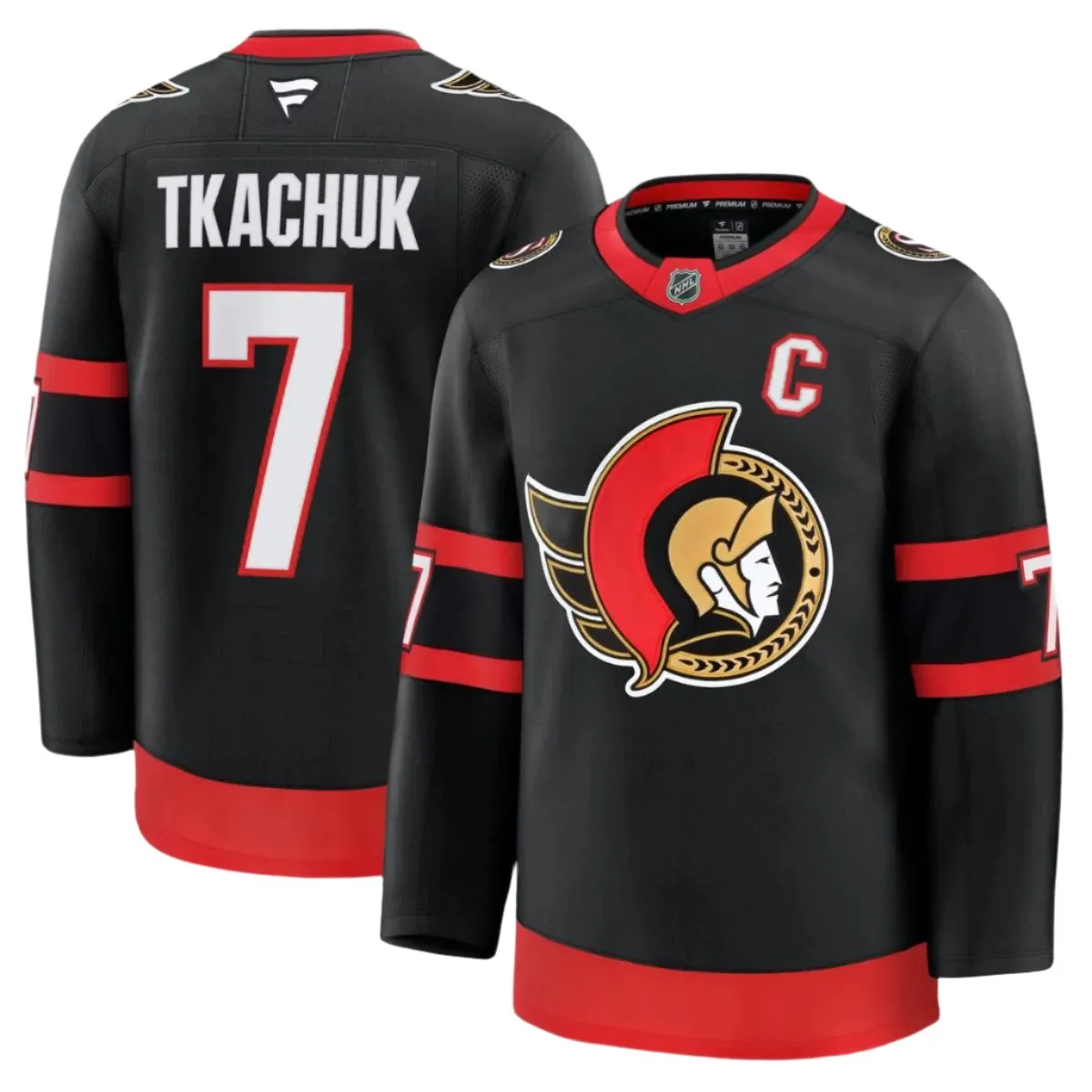 Tkachuk OTTAWA SENATORS Premium Fanatics Home Jersey - Image 3